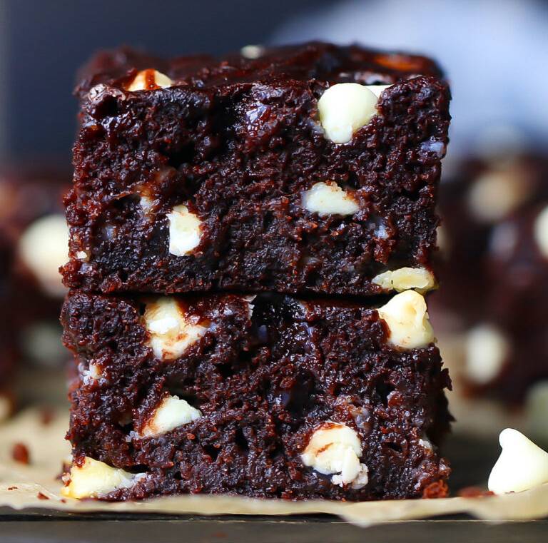White Chocolate Chip Brownies Gluten Free Chocolate Brownies, Easy